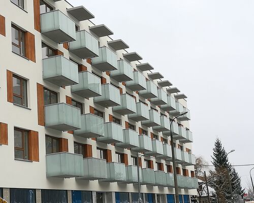 Plyty balkonowa osiedle lanciego warszawa realizacja klinika beto