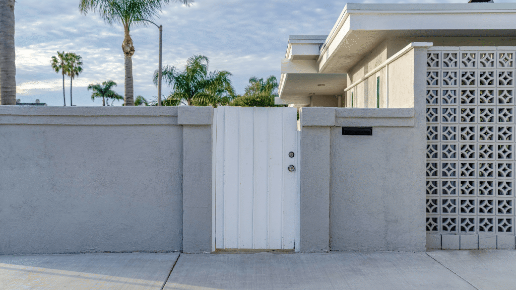 Ogrodzenie z betonu